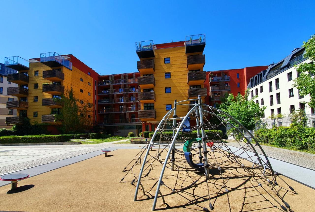Apartament 55M2 - Darmowy Garaz - Klimatyzacja - Centrum - 24Na7 Breslau Exterior foto